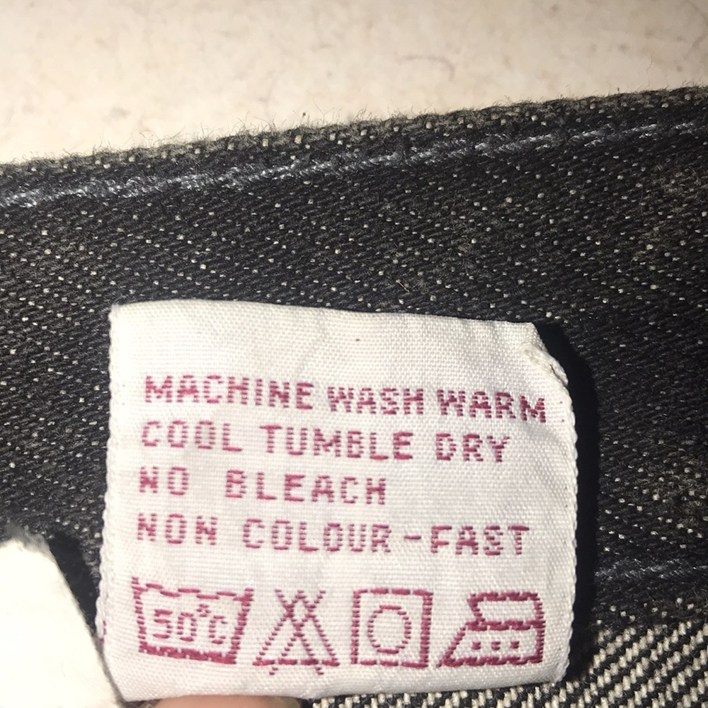 VNTG RARE HTF SERGIO VALENTE Mens Jeans 34x34 - Picture 16 of 16